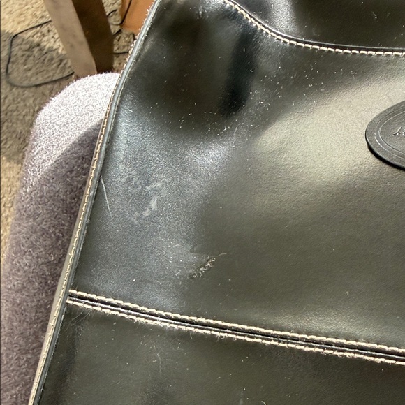 Wilson's Black Leather Handbag - Picture 7 of 8